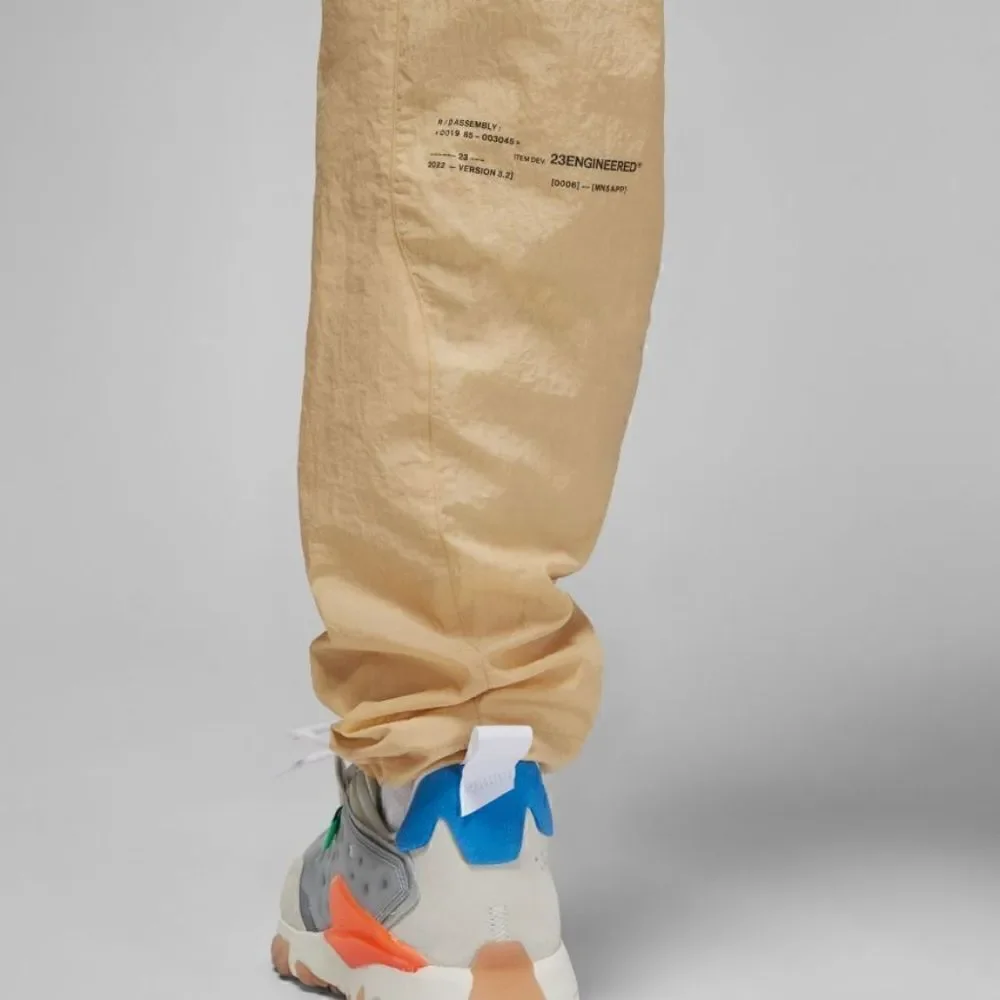 Nike Air Jordan 23 Engineered Repel Woven Jogger Pants DQ8066-252 Sesame Size XL
